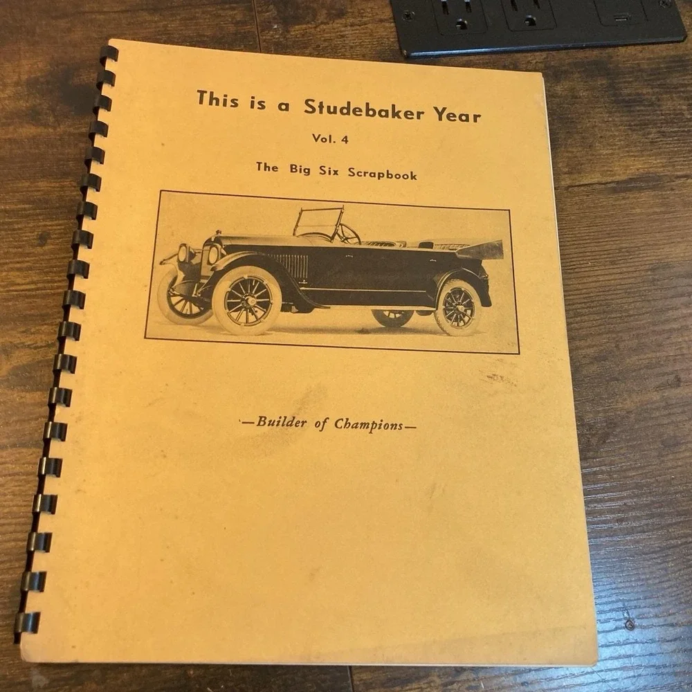 This Is A Studebaker Year Volume 4 The Big Scrapbook WA Cannon 1973 Classic Cars